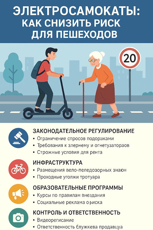Происшествие: подросток на электросамокате сбил пенсионерку