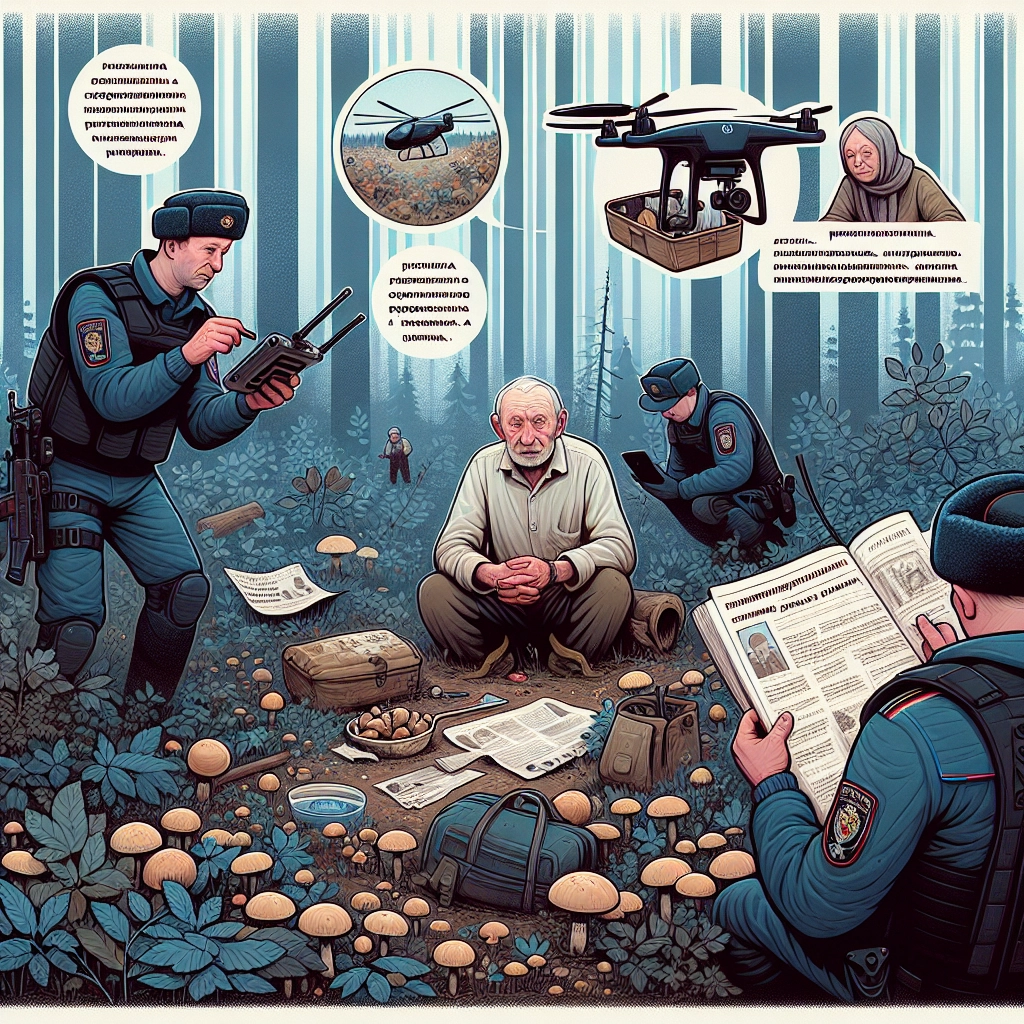 Как полицейские с дронами спасли грибника в Оричевском районе: технология, опыт и советы на случай, если кто‑то заблудится