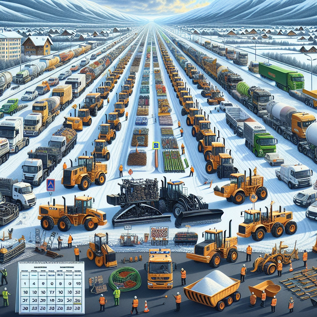 Зимой 579 единиц техники выйдут на уборку дорог Кировской области