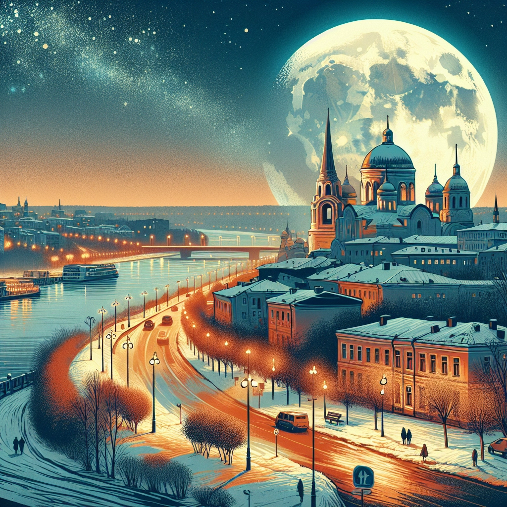 Суперлуние над Вяткой: когда и как увидеть лунное зрелище в Кирове