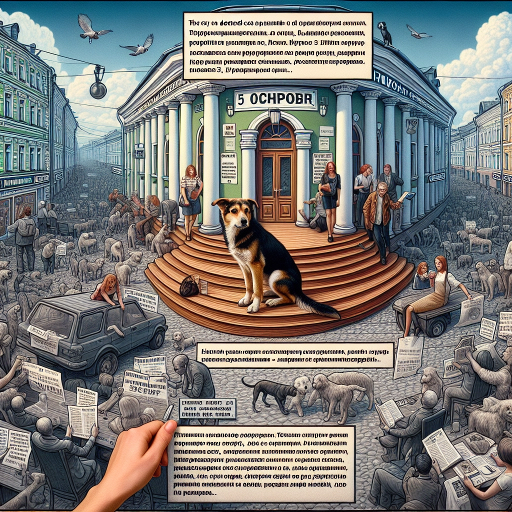 В Кирове ищут владельца найденной собаки с Октябрьского проспекта