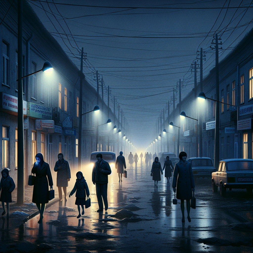 В темноте и беде: почему улица Крайняя во Вятских Полянах остаётся без нормального освещения