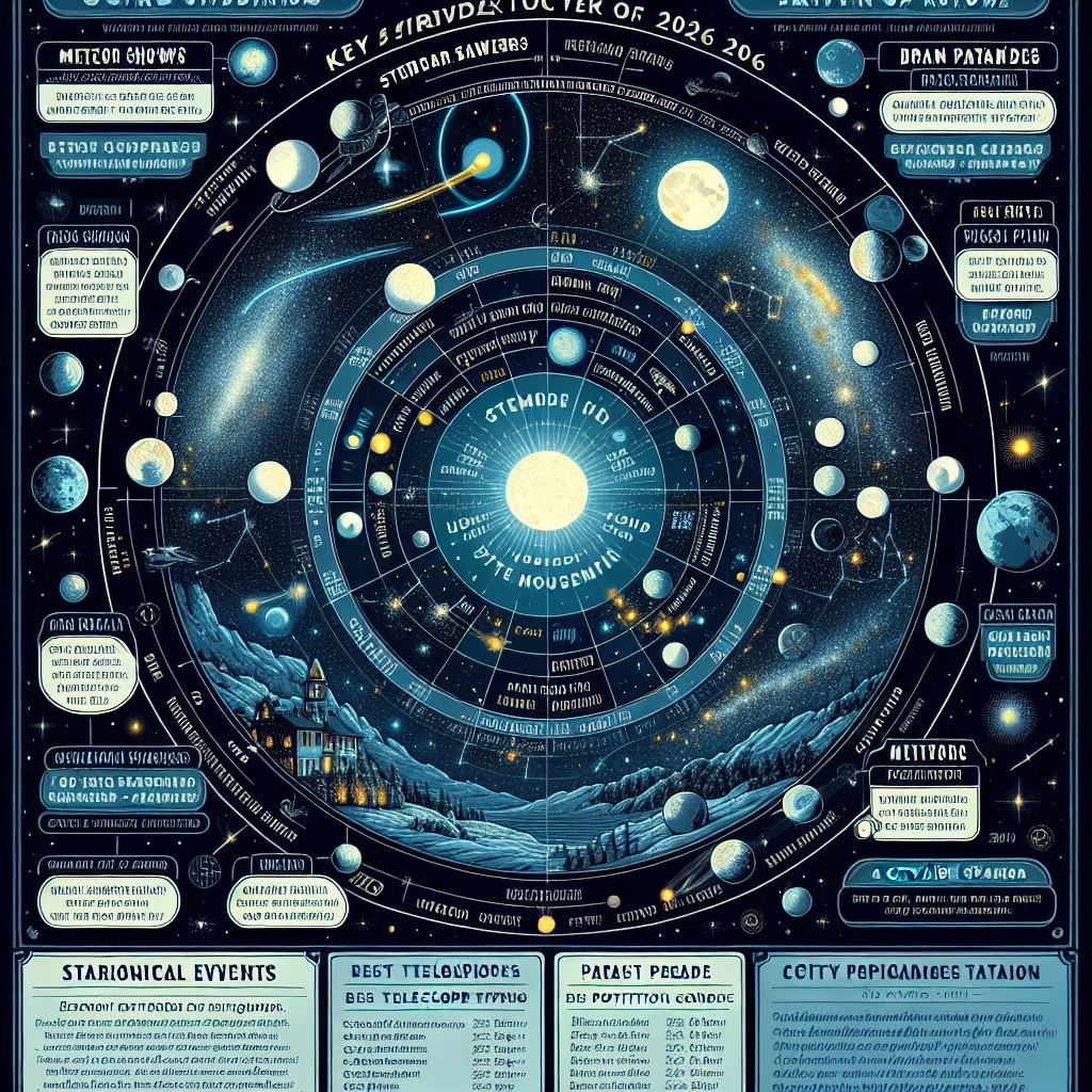 Карта неба на 2026 год: ключевые астрономические события по версии любителей в Кирове