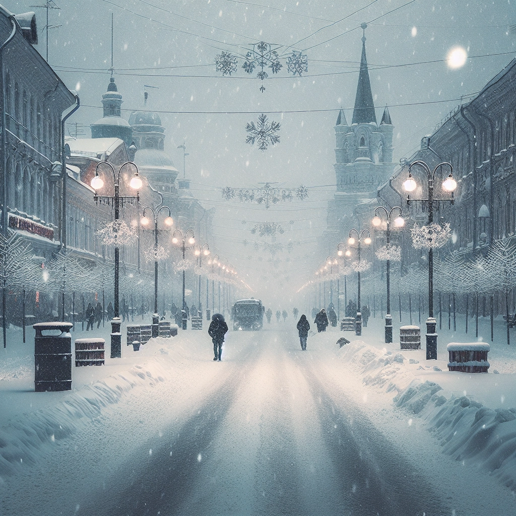 В Кирове ожидаются морозы до −15°C и периодические снегопады: что нужно знать