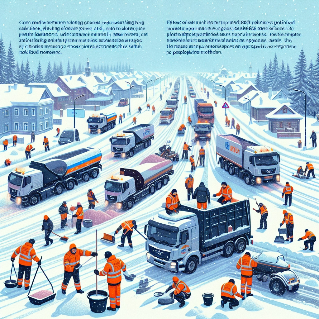 Дорожники Кировской области работают в усиленном режиме: как обеспечивают безопасность на дорогах во время снегопадов